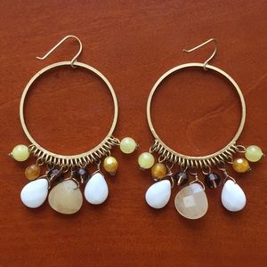 50% OFF Beaded Hoop Earrings
